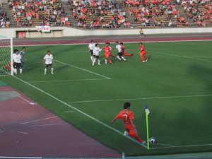 松下のCK。後半戦の活躍に期待。